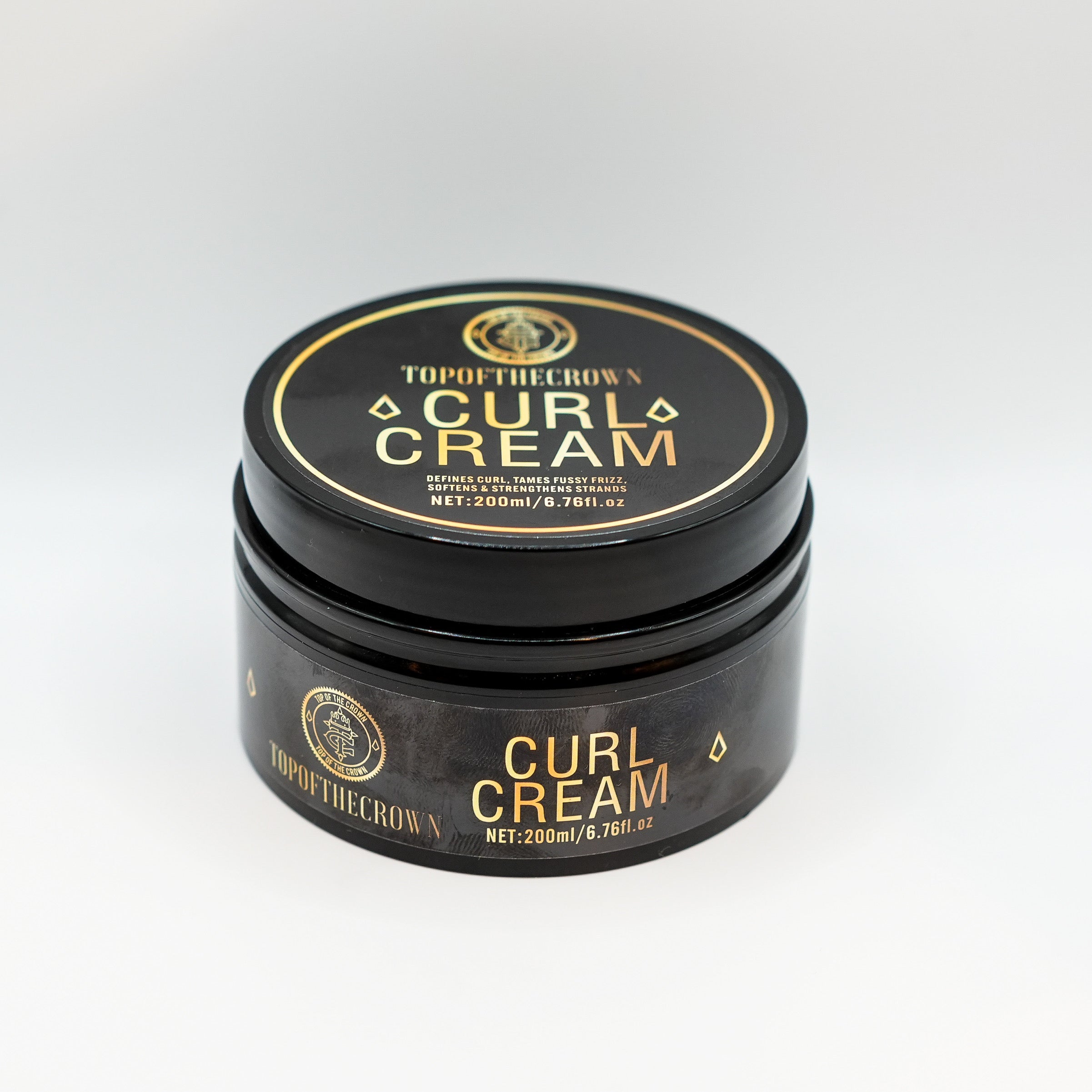 TOPOFTHECROWN Curl Cream – Moisturizing Curl Defining Cream
